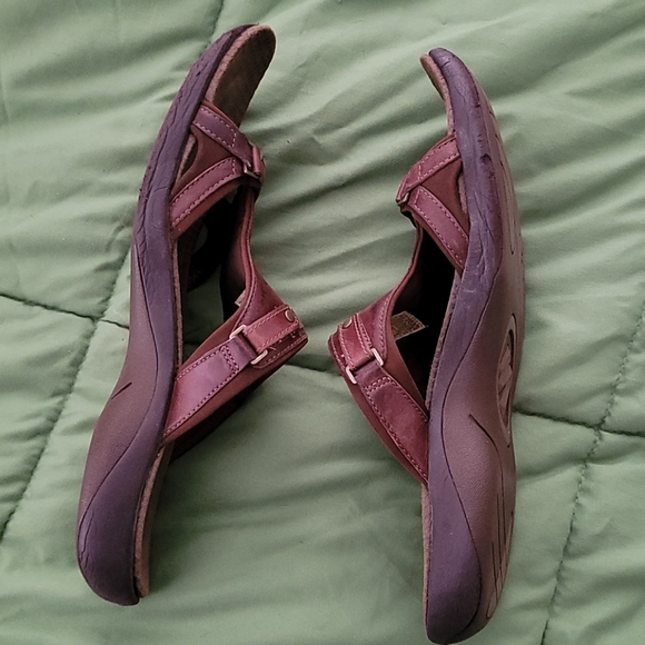 Brown Leather Merrell Sandals Size 10 - Picture 5 of 7